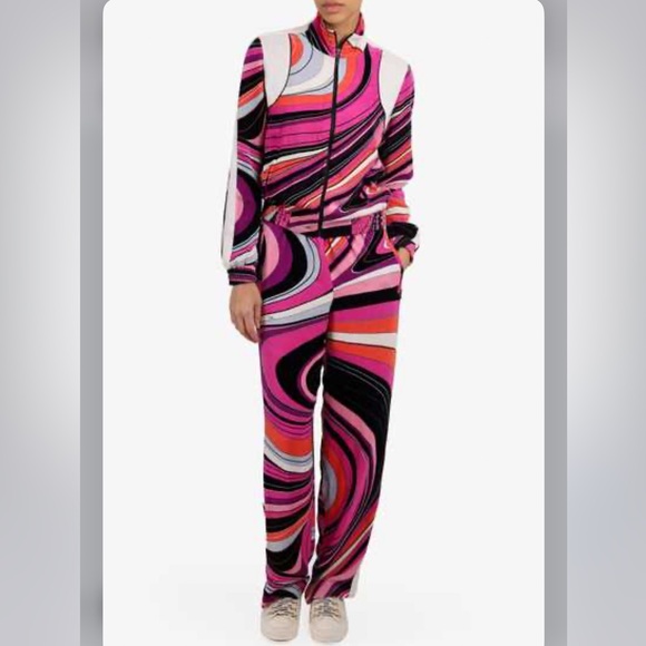 Emilio Pucci velour bomber jacket - Picture 1 of 3